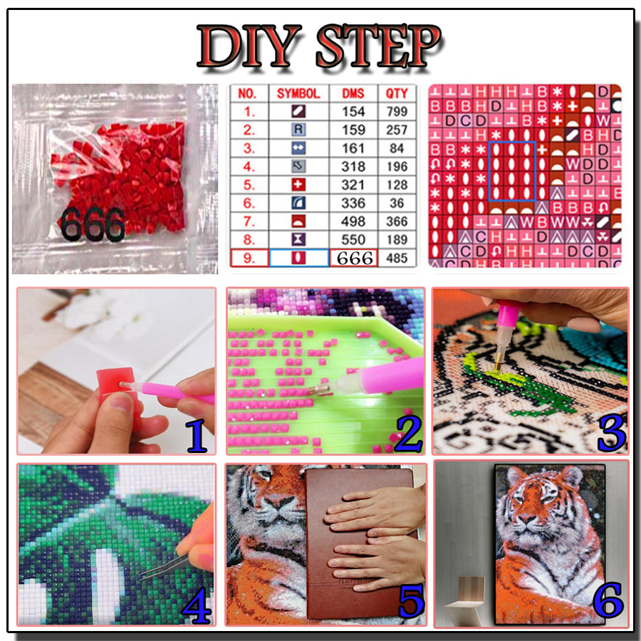Diamond Painting Plush Doll Cross Stitch Kit - Snow Kneeling Embroidery Art