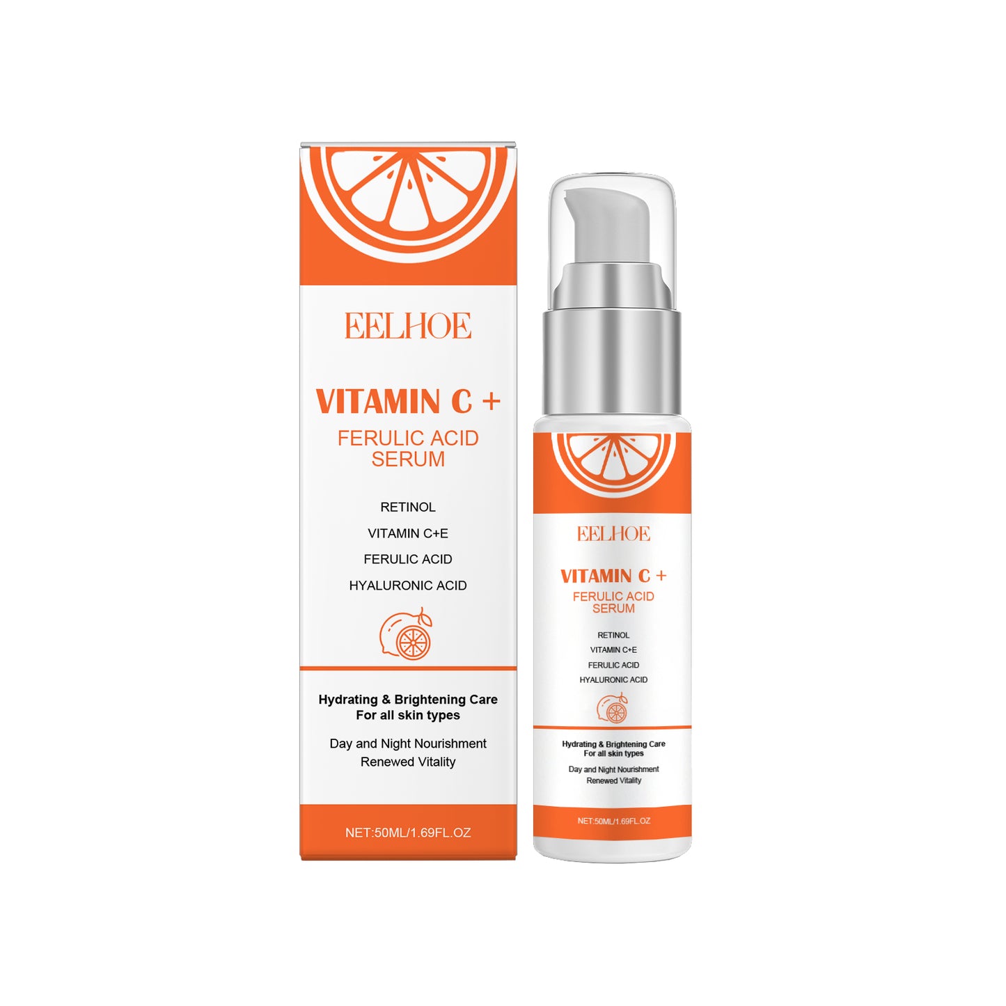 Vitamin C Ferulic Acid Serum - 50ml Brightening Facial Treatment