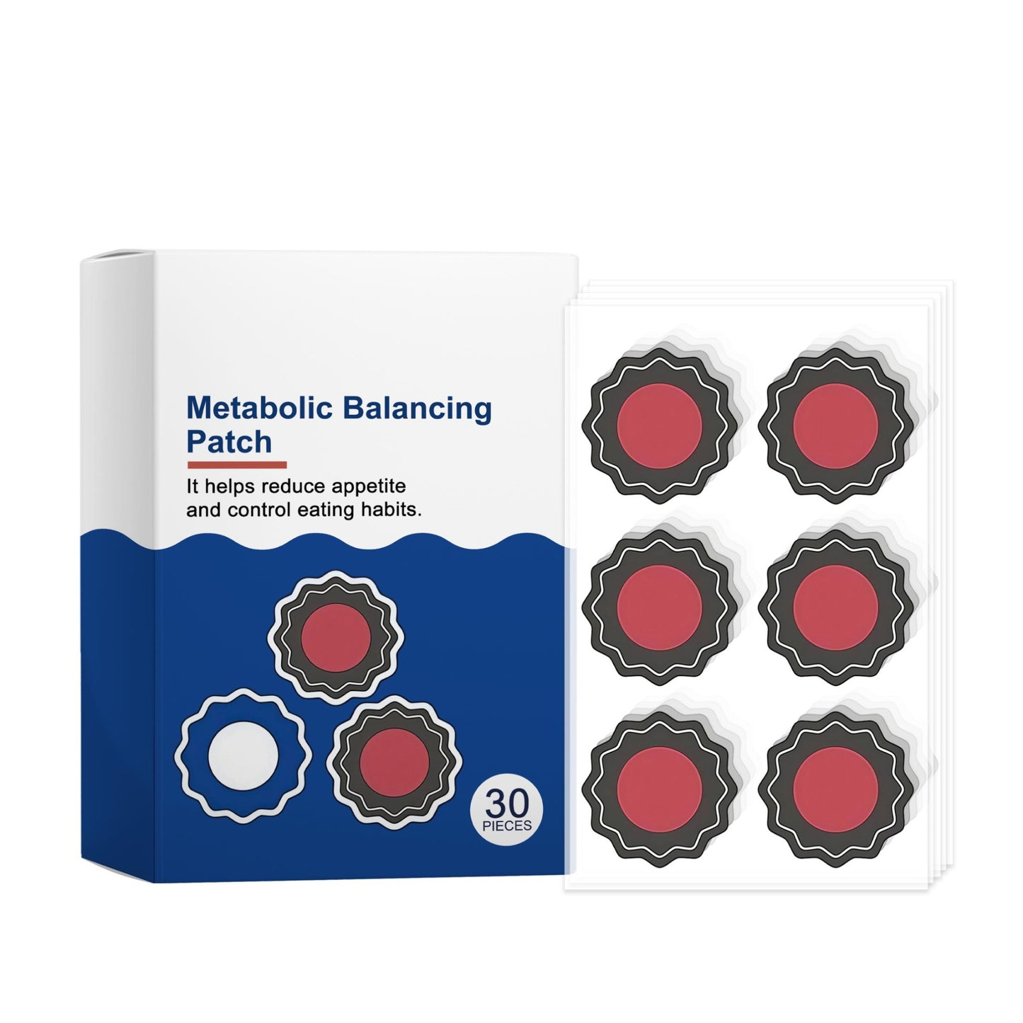 Metabolic Balance Patch - 30 Pieces Topical Weight Loss Patches