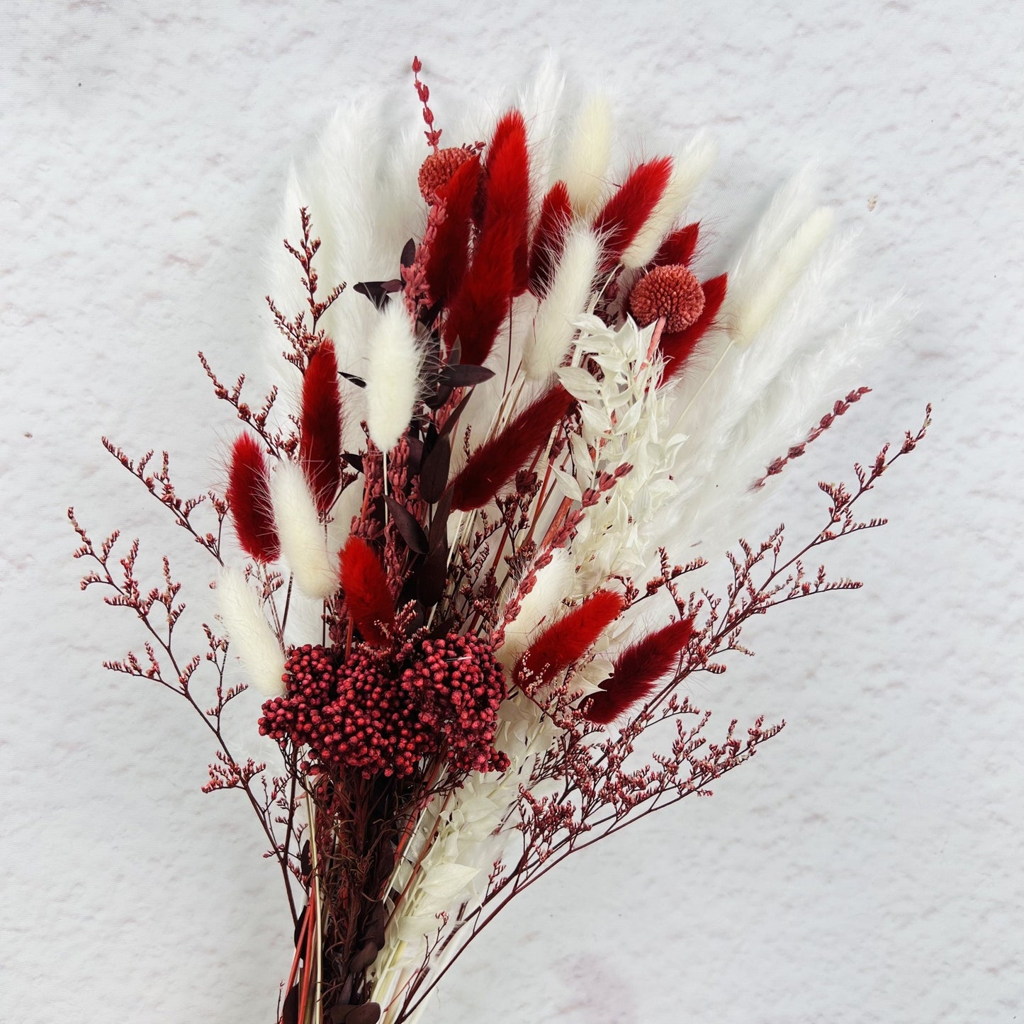 Dried Flower Bouquet - Preserved Grass Flower Arrangement for Home Decor