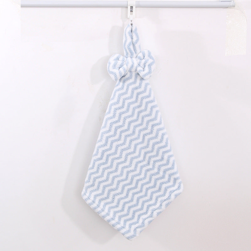 Coral Fleece All-Purpose Cleaning Towel - Absorbent Hand Towel for Home & Kitchen