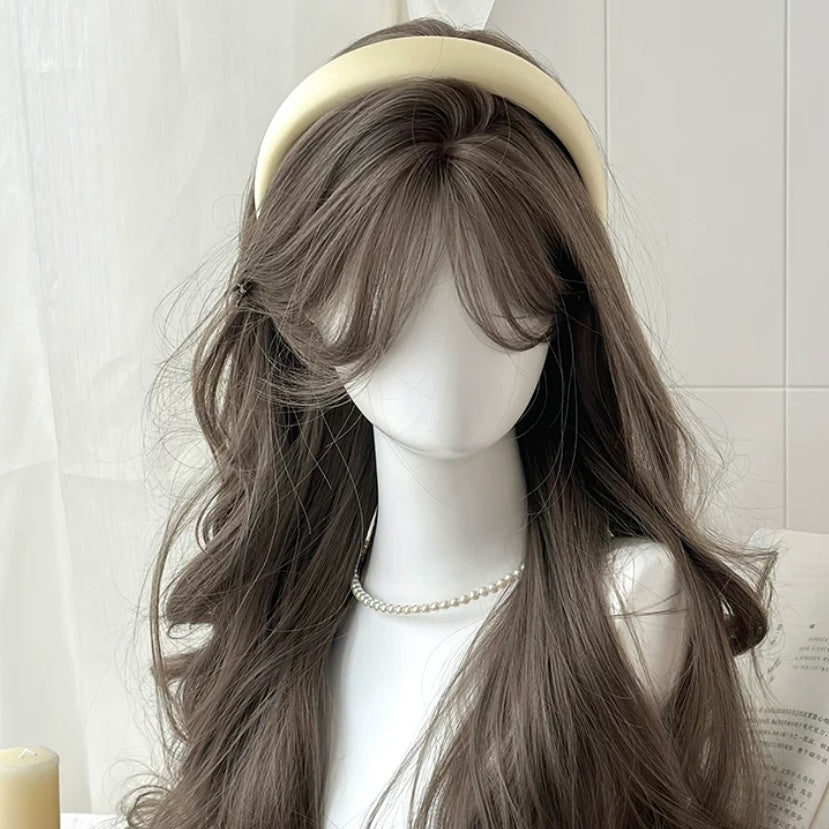 Women's Long Curly Synthetic Wig - Stylish & Personalized Hair Extension