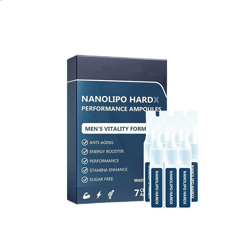 Men's Enhancement Drops - Performance Ampoules for Male Libido Support 7ml