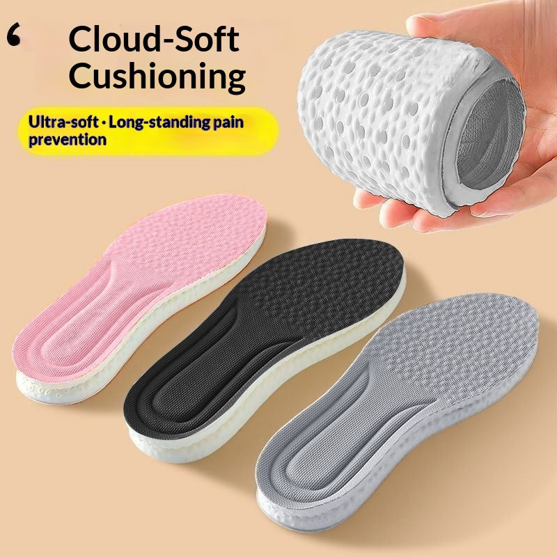 Soft EVA Insoles for Men and Women Sports Running Shoes - Comfort & Support