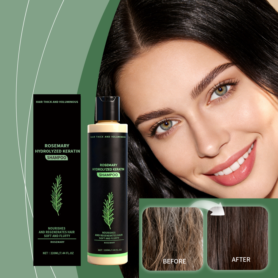 Rosemary Keratin Volumizing Shampoo 220ml