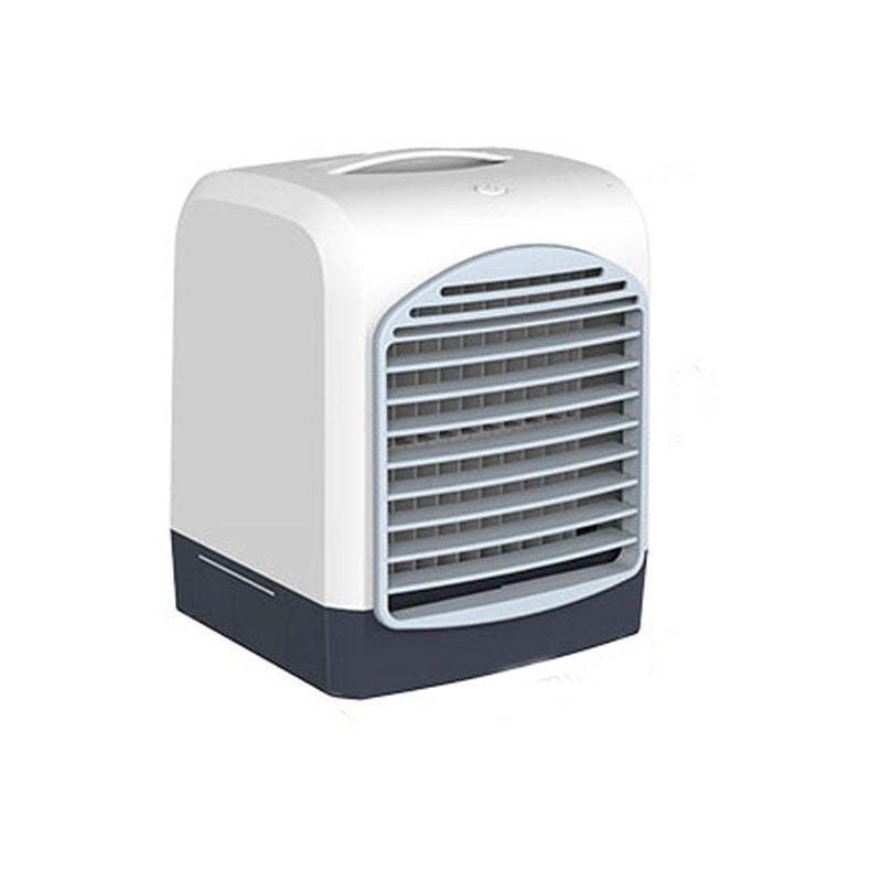 USB Desktop Fan with Water Cooling and Aromatherapy Pad - White
