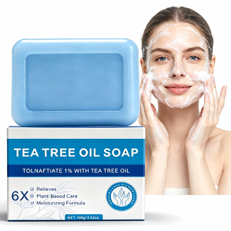 Blue Tea Tree Soap Bar - 100g