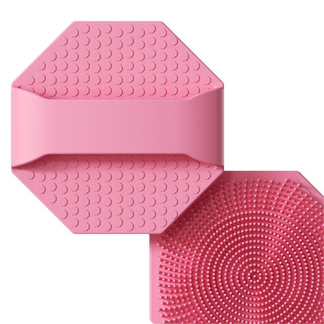 Silicone Bath Brush with Soft Bristles - Massage & Cleansing Tool