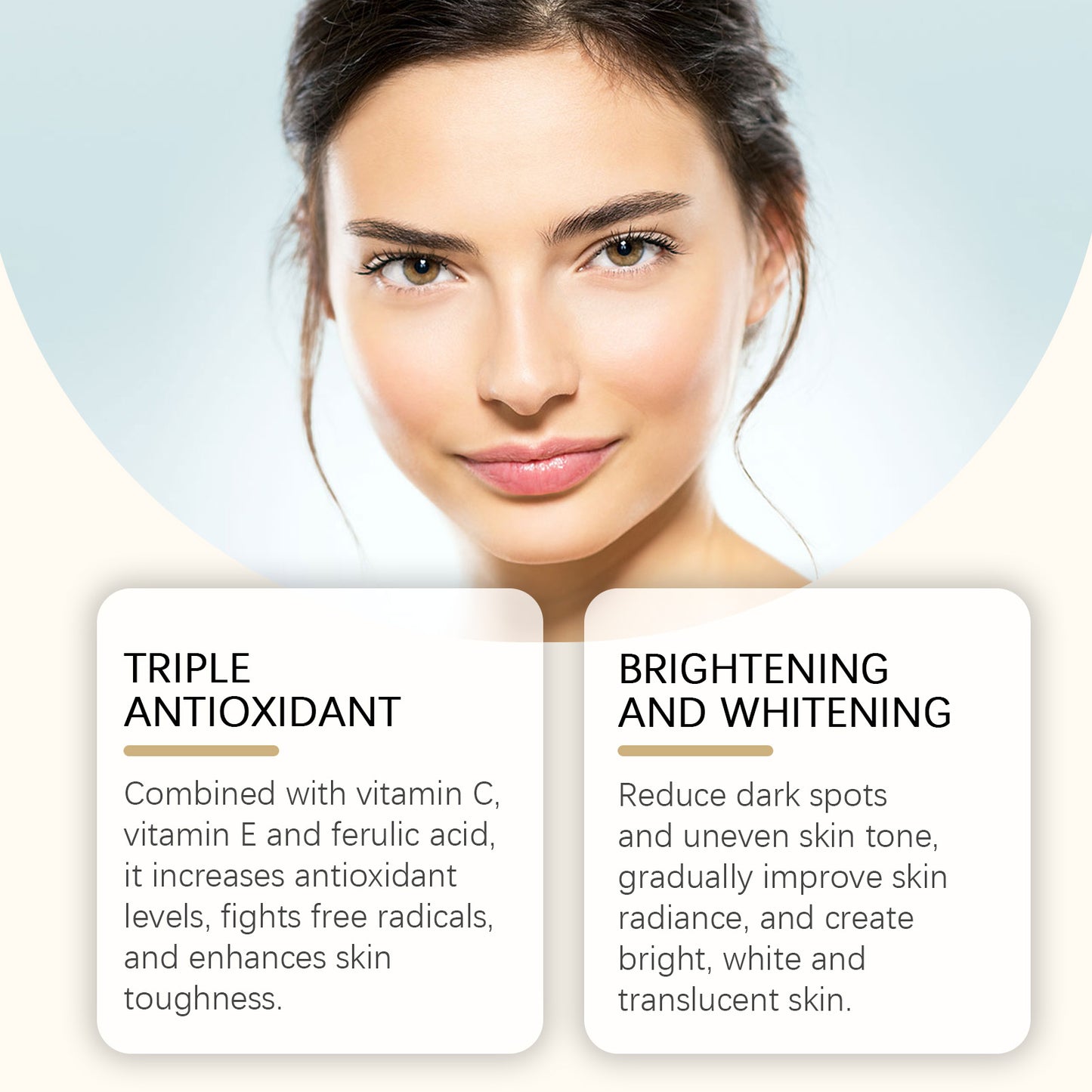Facial Firming Serum with Vitamin E & Peptides - 30ml Anti-Aging Essence