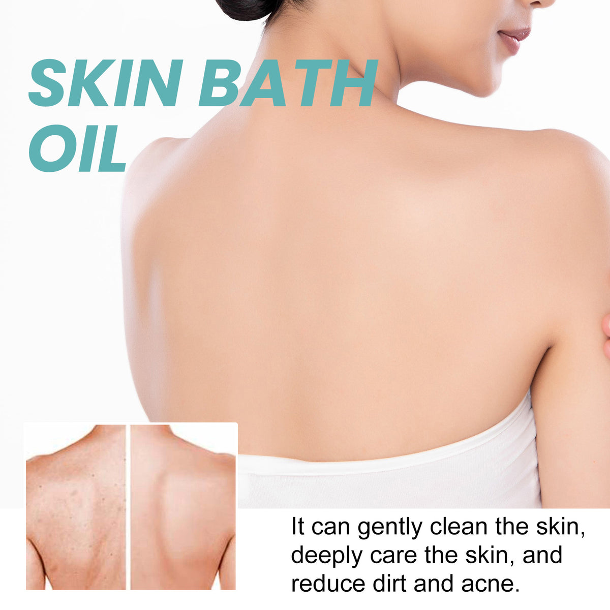 Body Bath Oil 100ml - Moisturizing Shower Oil