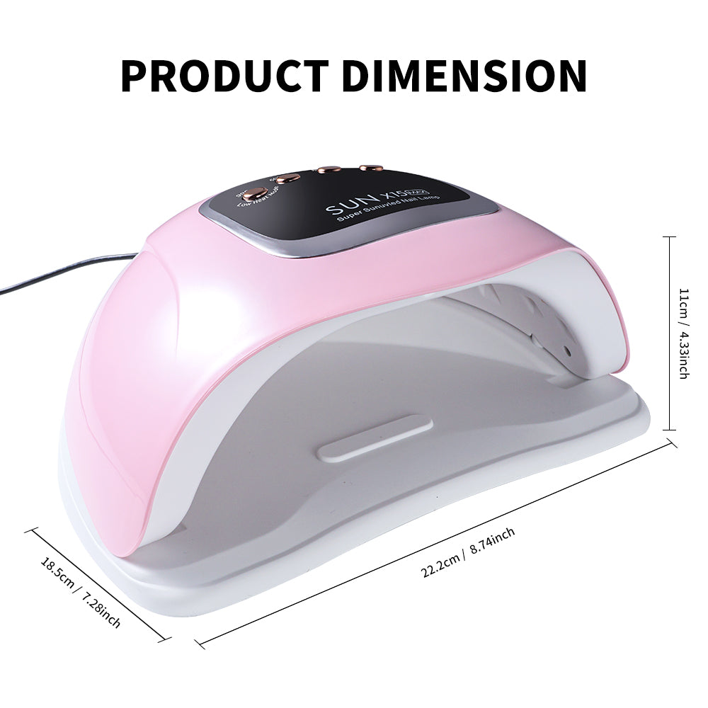 Professional UV LED Nail Lamp - Fast Drying Gel Polish Light for Manicures