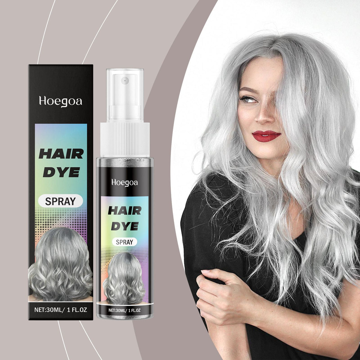 Natural Mild Color Hair Fashion Hairdressing Agent