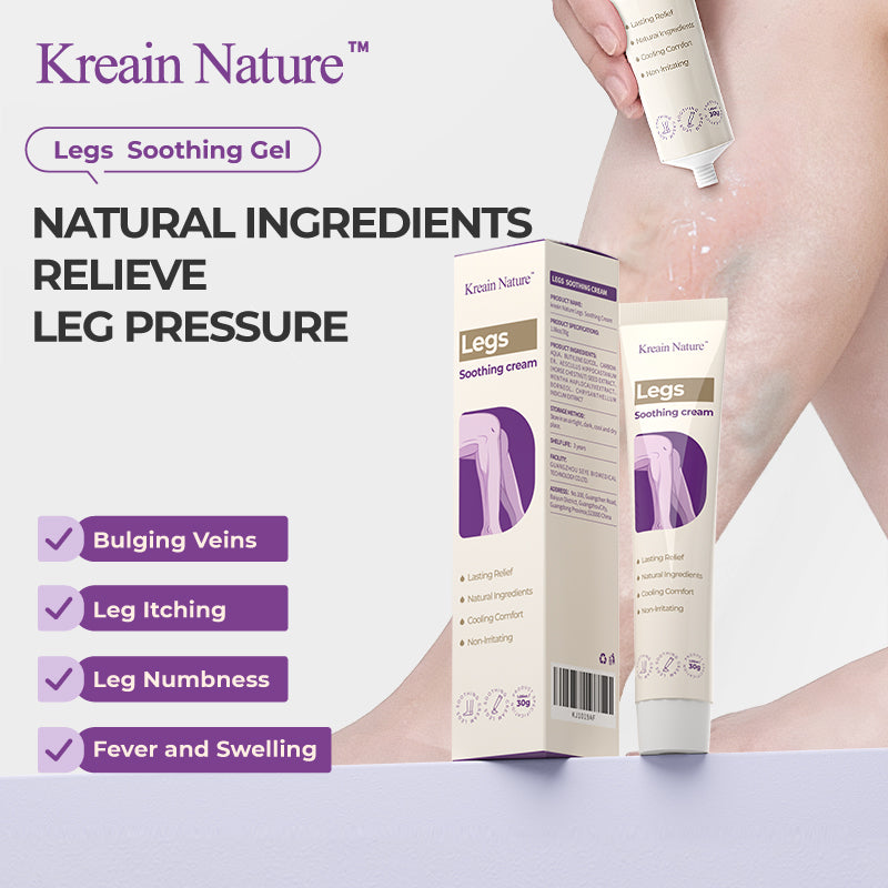 Varicose Vein Relief Cream with Centella Asiatica Root Extract