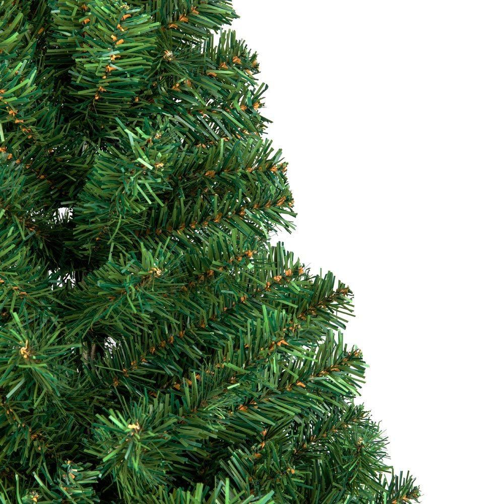 5.5FT Artificial Christmas Tree - Premium Hinged Spruce with Metal Stand