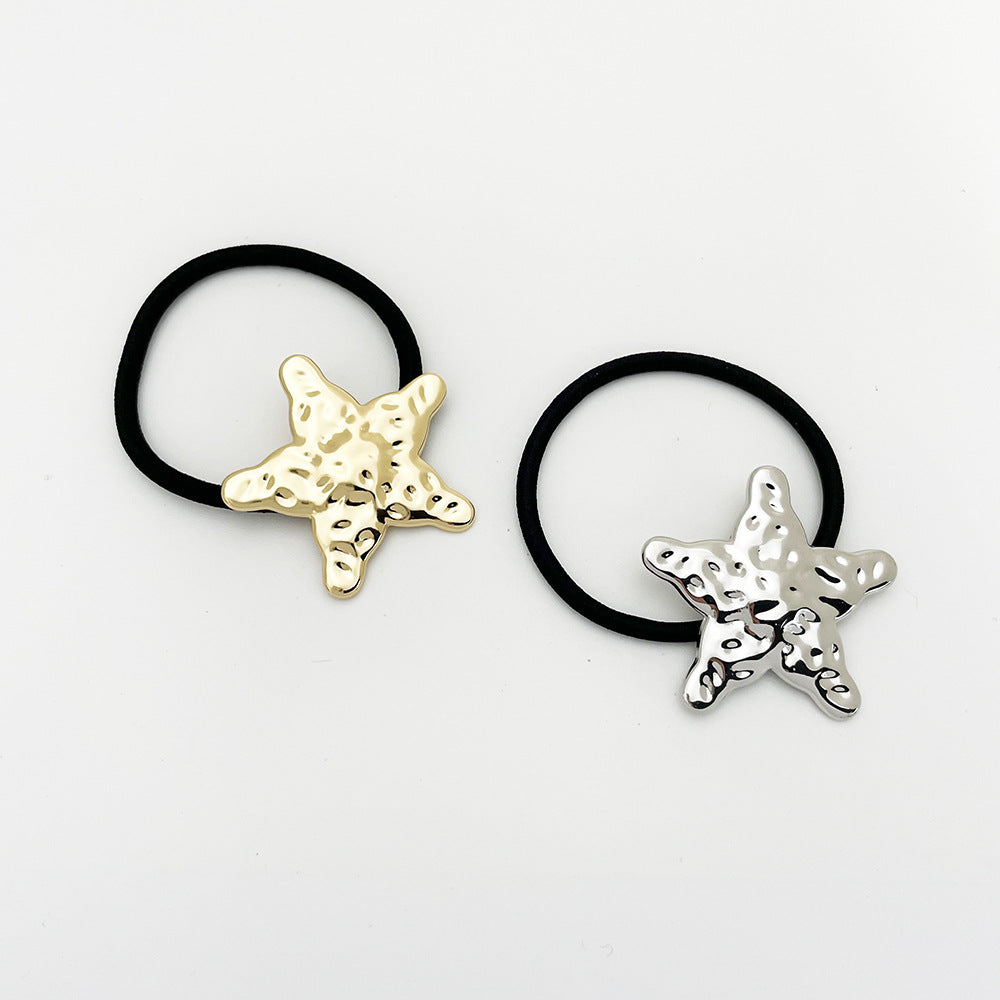 Pentagram Headband with Tassel - Elastic Hair Accessory