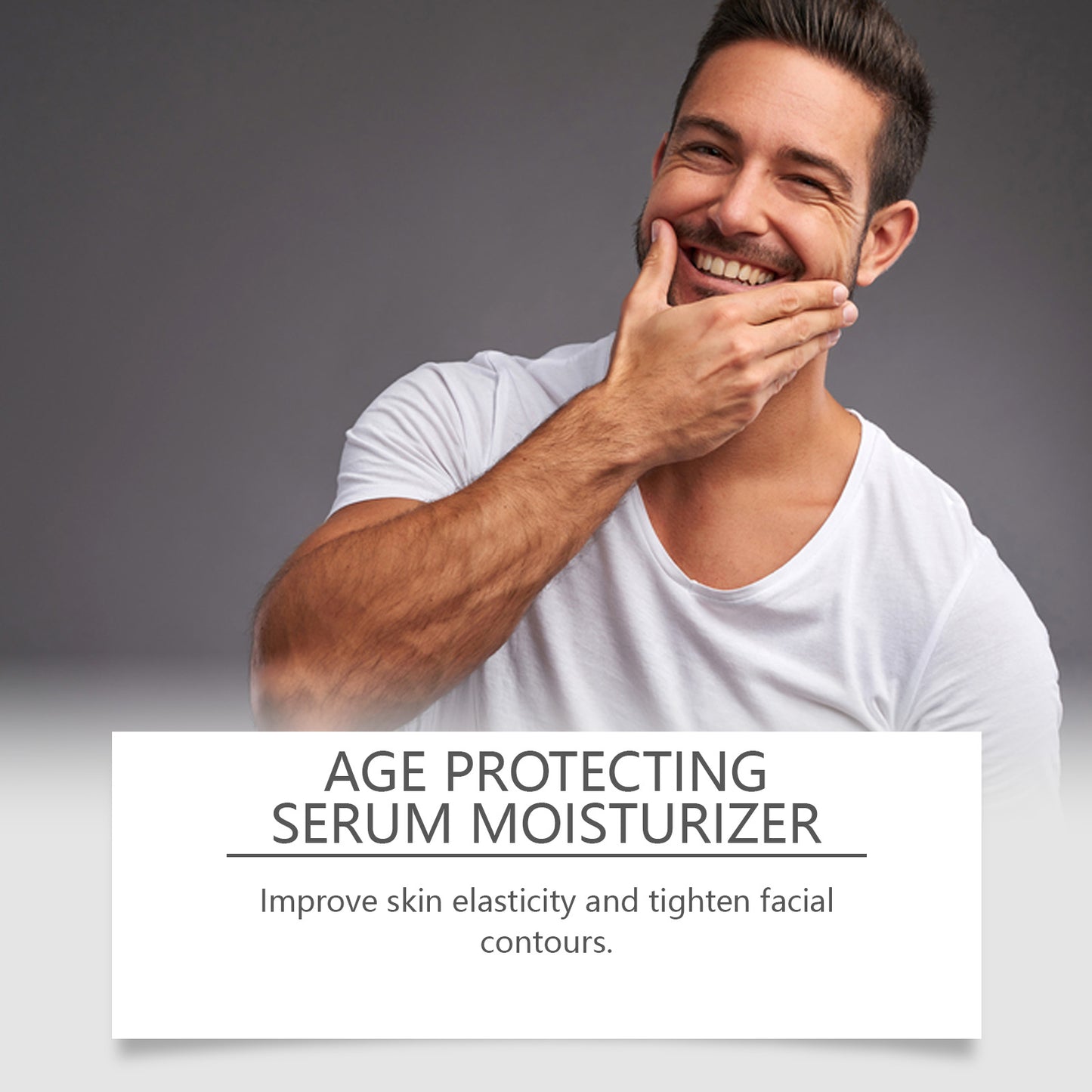 Men's Face Firming Serum - 100ml Anti-Aging Facial Care with Retinol