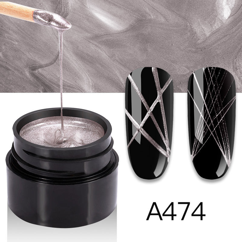 Nail Art Gel Polish - Multiple Colors