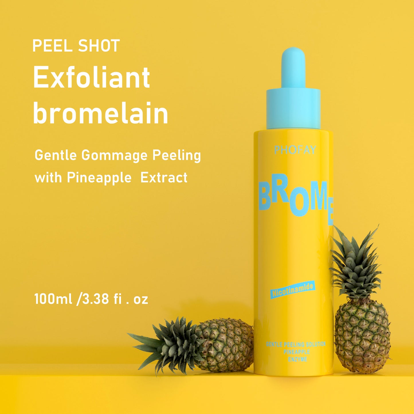 Papaya Enzyme Peeling Solution - AHA BHA Exfoliating Face Treatment