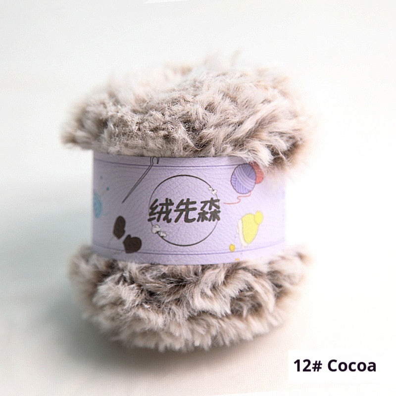 Handmade Fur Ball for Arts and Crafts - Soft Wire Woven Grass Decoration