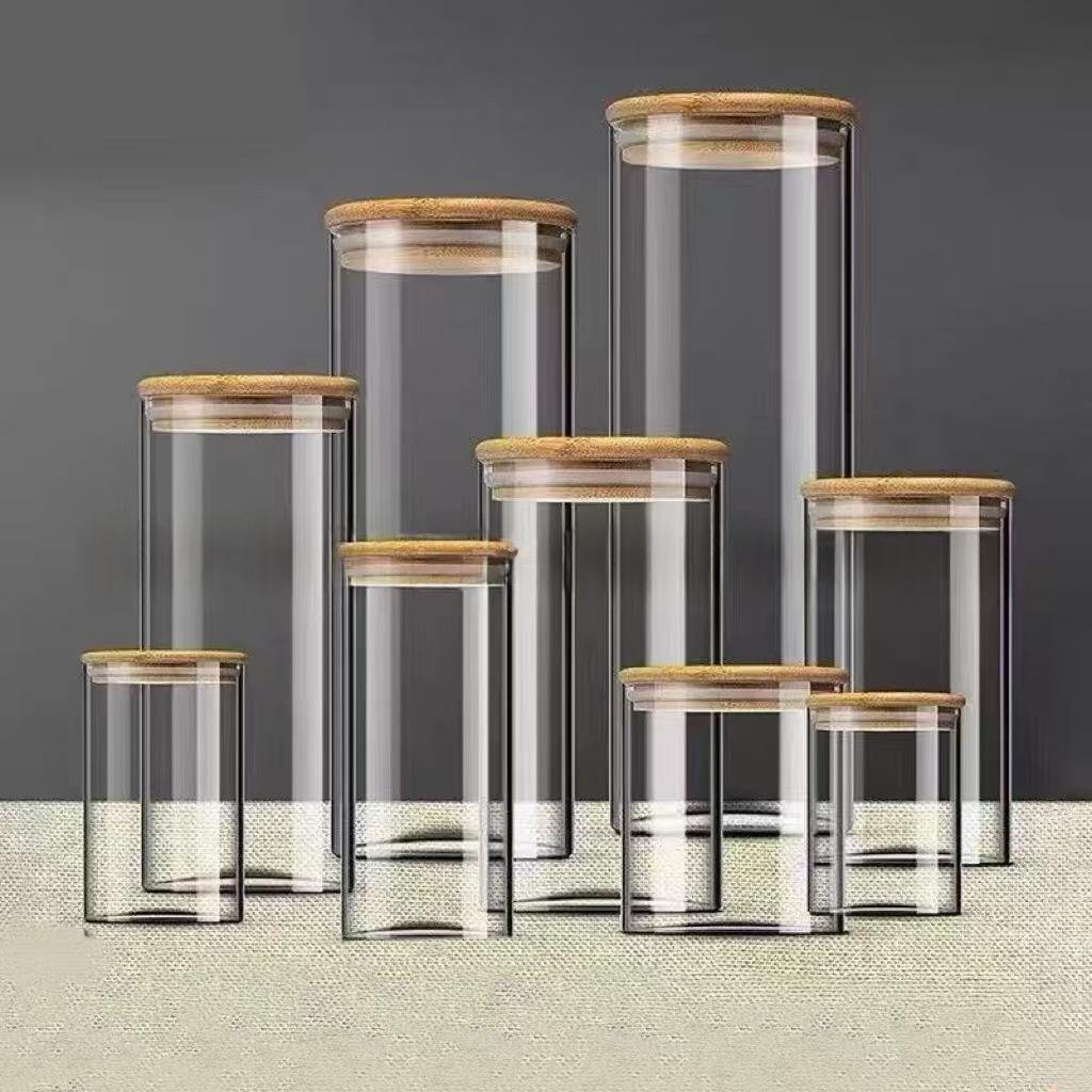 Transparent Borosilicate Candle Holder - Modern Minimalist Home Decor