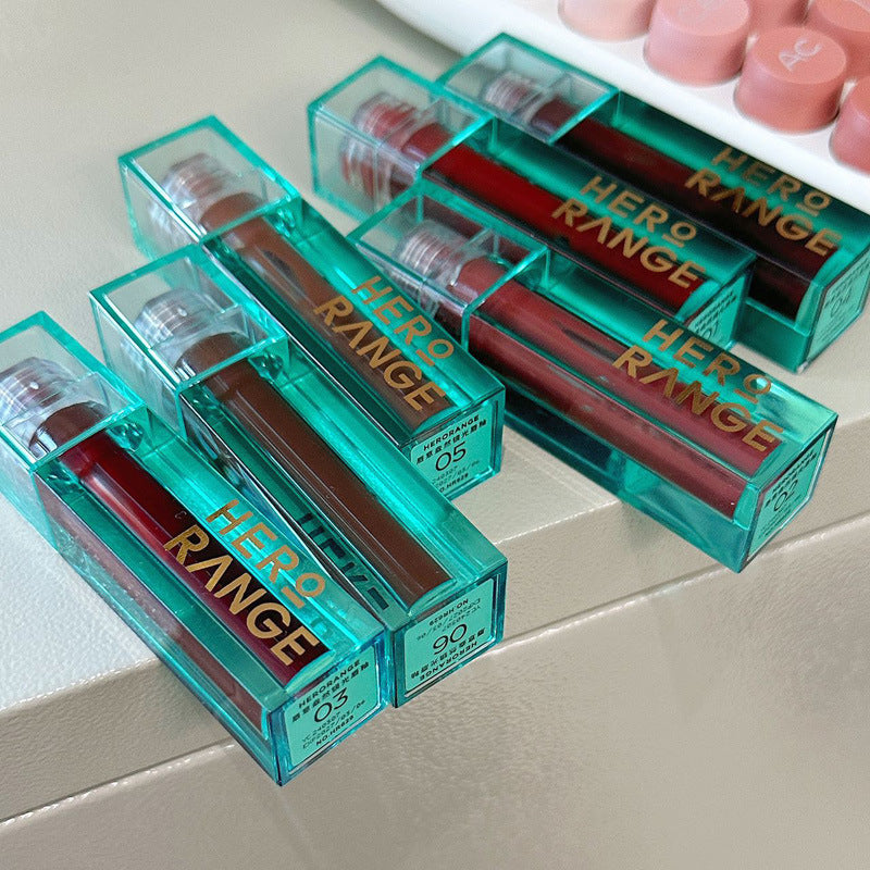 Long-Lasting Moisturizing Mirror Lip Lacquer - 6 Colors