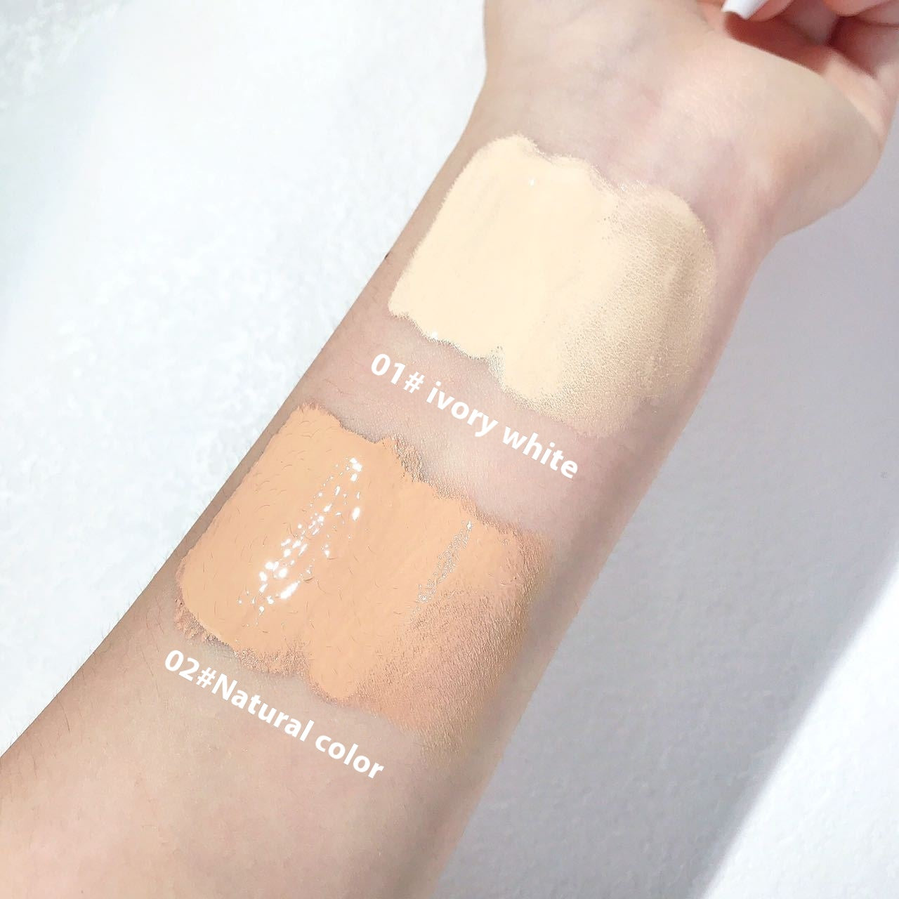 Cream Foundation Oil-Free Moisturizing Cream Makeup Natural Color