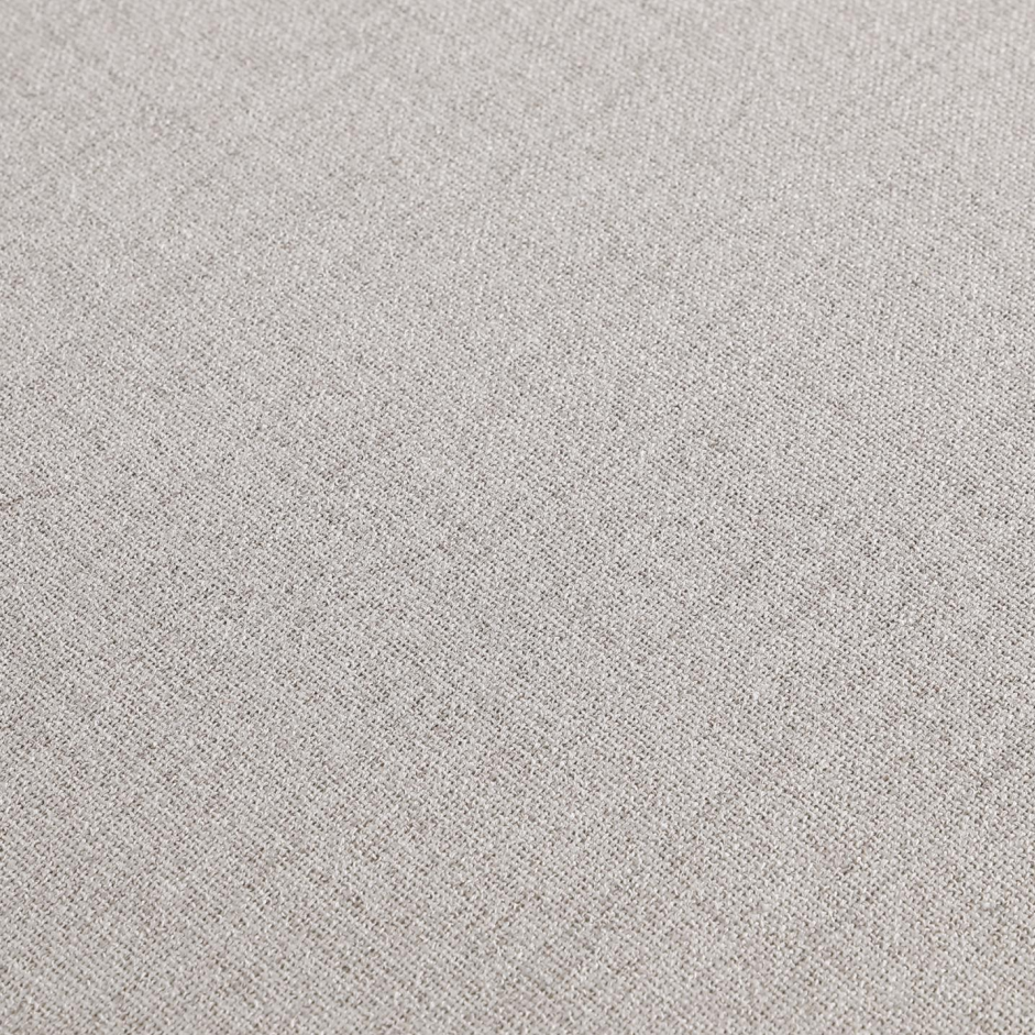 Beige Ottoman Storage Box - Chenille Upholstery