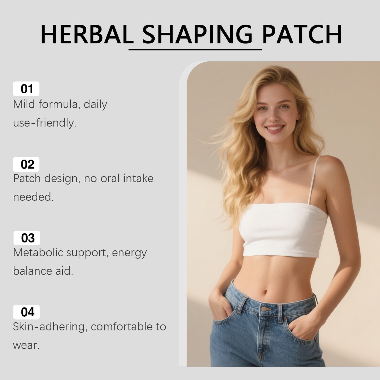Metabolism-Boosting Skin Patch - 36 Patches for Fat Burning & Energy