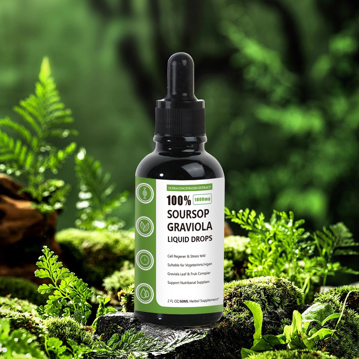 Prickly Fruit Sweet Litchi Leaf Thorn Tincture Relaxing Muscle