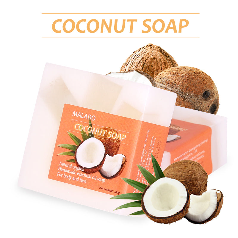 Coconut Granule Fruit Soap Bar - 100g